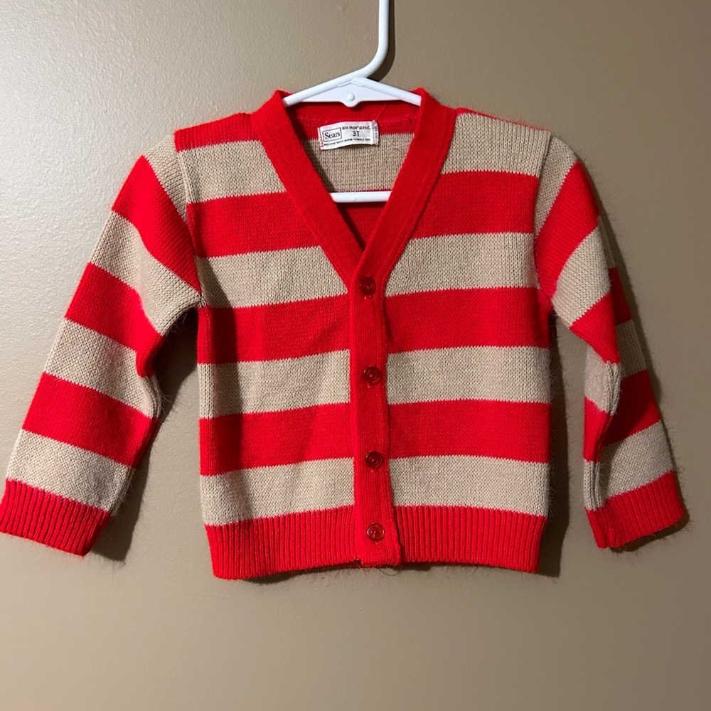 Vintage Sears Kids Sweater